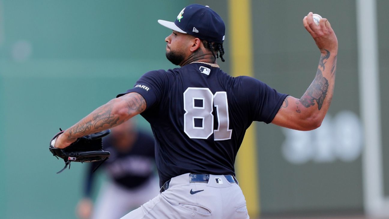 Luis Gil not in Yankees’ starting rotation to open season