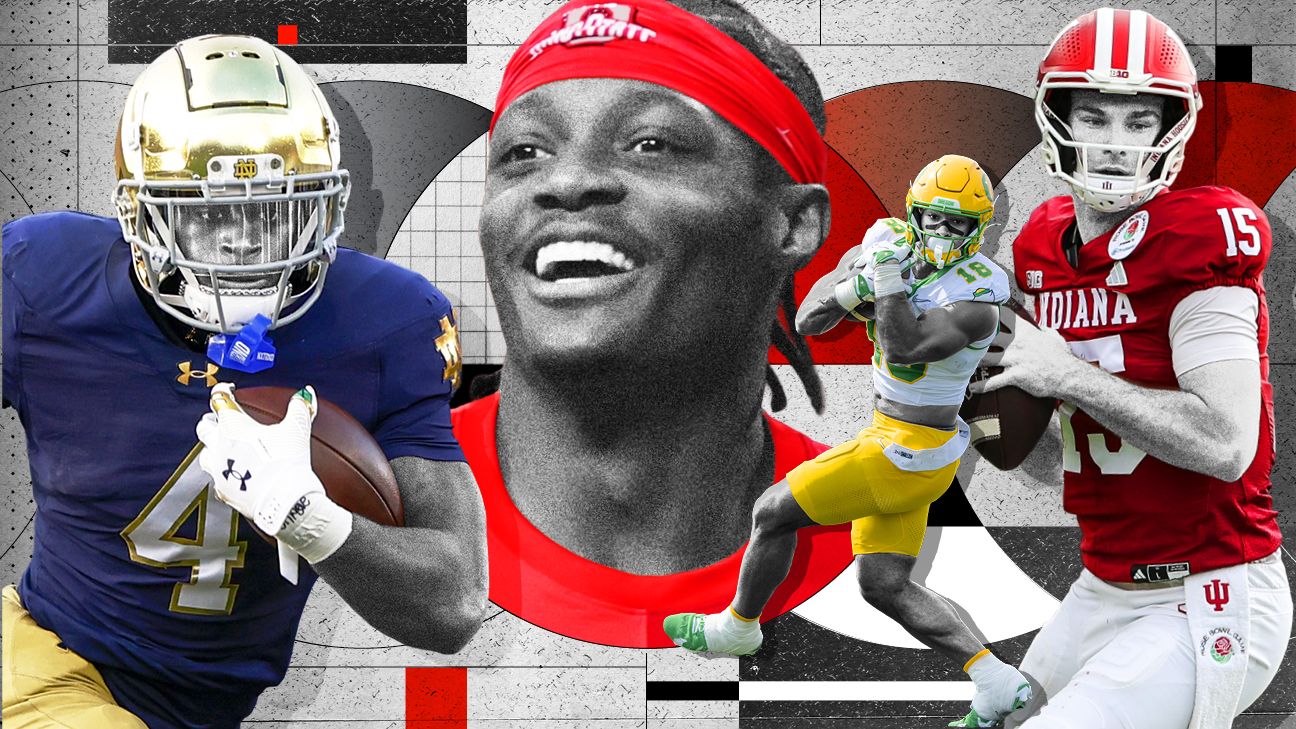 Mike Clay's rookie rankings for 2026: Jeremiyah Love on top