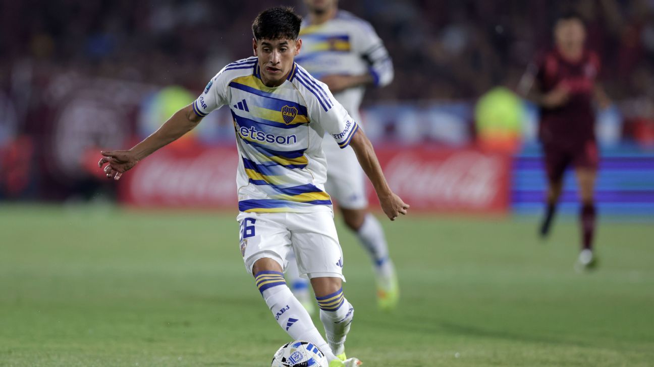 Tomás Aranda, el pibe de 18 años que la rompió en Lanús vs. Boca y fue la figura del partido - ESPN