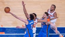 Thunder venció a Knicks y Hornets aplastaron a Celtics en la noche de NBA