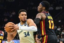Giannis Antetokounmpo out for 31st time this season vs. Hawks