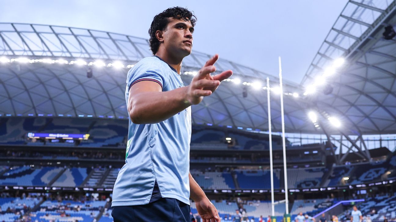 Hamstrung: Joseph-Aukuso Suaalii to miss half the season with hamstring ...