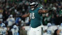 Eagles dan extensión histórica al liniero Jordan Davis: fuentes