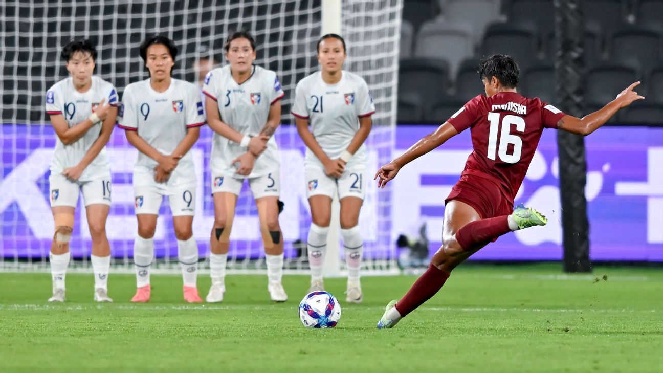 Manisha Kalyan está sozinha na eliminação da Índia na Copa Asiática Feminina