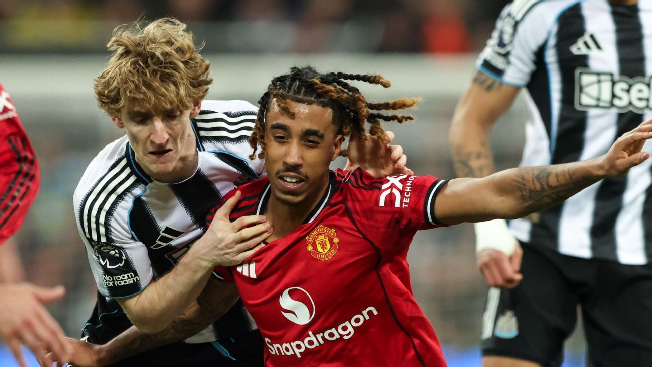 Ferdinand: Yoro must 'pick battles' with No. 9s