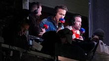Hollywood duo Ryan Reynolds and Rob McElhenney reaffirm Wrexham's Premier League target