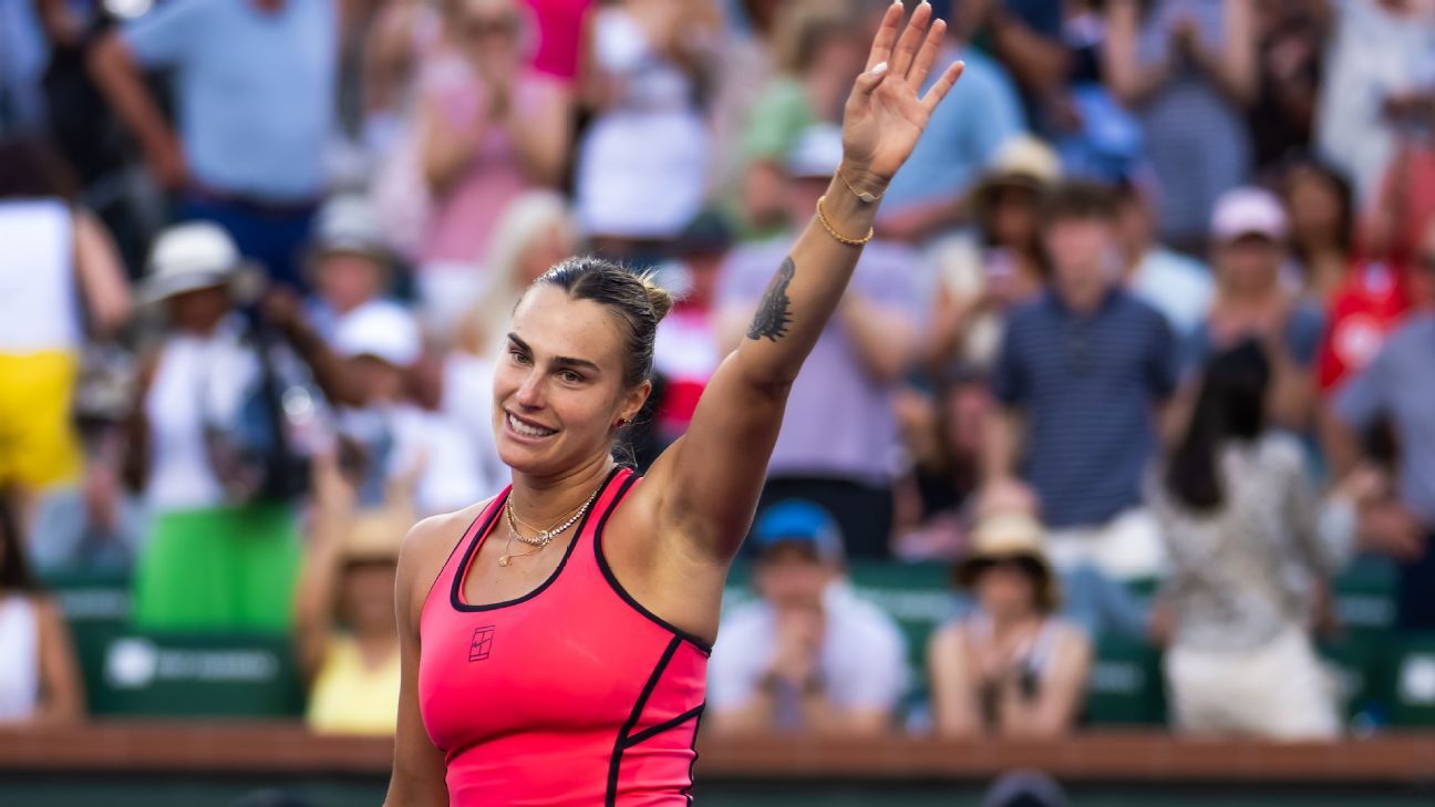 Arina Sabalenka e Elena Rybakina disputarão o título do BNP Paribas Open
