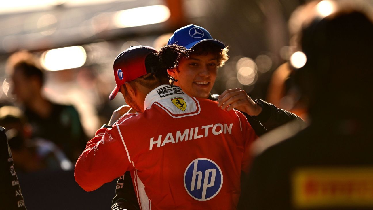 Hamilton: Antonelli's record pole 'amazing'