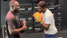 Lamar Jackson adds boxing to his offseason training routine