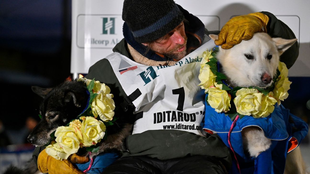 Ex-reality TV star Holmes repeats Iditarod win