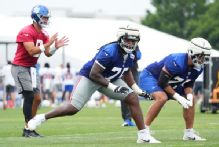 Sources: Giants trading OL Josh Ezeudu to Chiefs for '28 pick