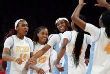 Southern surges past Samford in First Four, faces South Carolina next