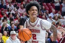 Prosecutors: 'Drug transactions' allegedly found on Alabama guard Aden Holloway's phone