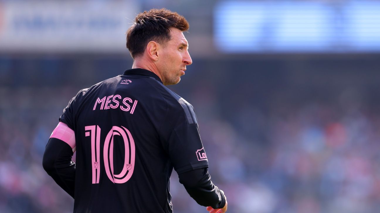 Miami won't rest Messi in 'final stretch' to WC
