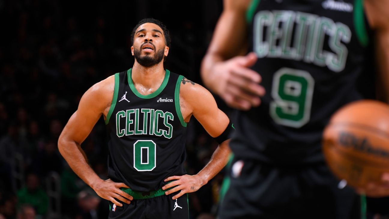 'A lot of downside, but not a lot of upside': The balancing act facing Jayson Tatum and the Celtics