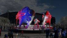Bills unveil renderings of massive bison statues at Highmark Stadium's Family Circle