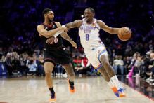 Jalen Williams returns to Thunder lineup in win over 76ers