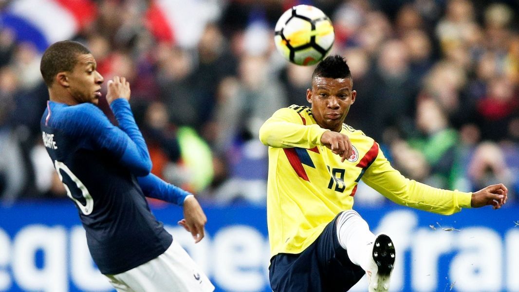 How is the history of Colombia vs. France?