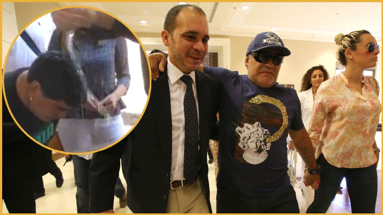 El día que Maradona se bautizó en el río Jordán, un antecedente místico para Argentina-Jordania