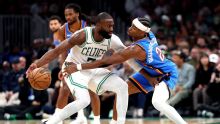 Los Celtics vencieron al Thunder y se candidatean al anillo; los Spurs aprietan el Oeste de la NBA