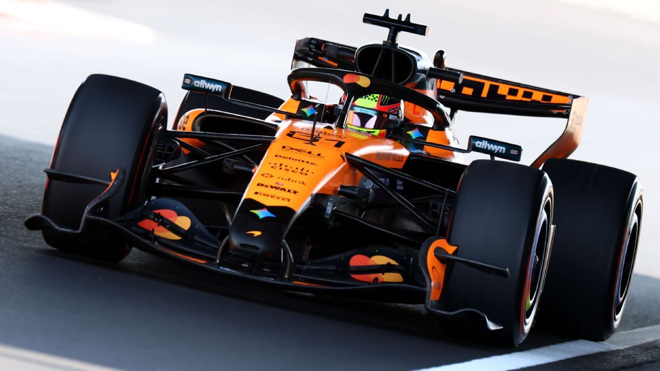 Oscar Piastri surpreende dupla da Mercedes e lidera segundo treino livre no Japão; Bortoleto tem problemas e fica em 16°