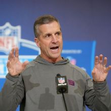 Giants' Harbaugh: No problem with Nabers' NFL draft comments