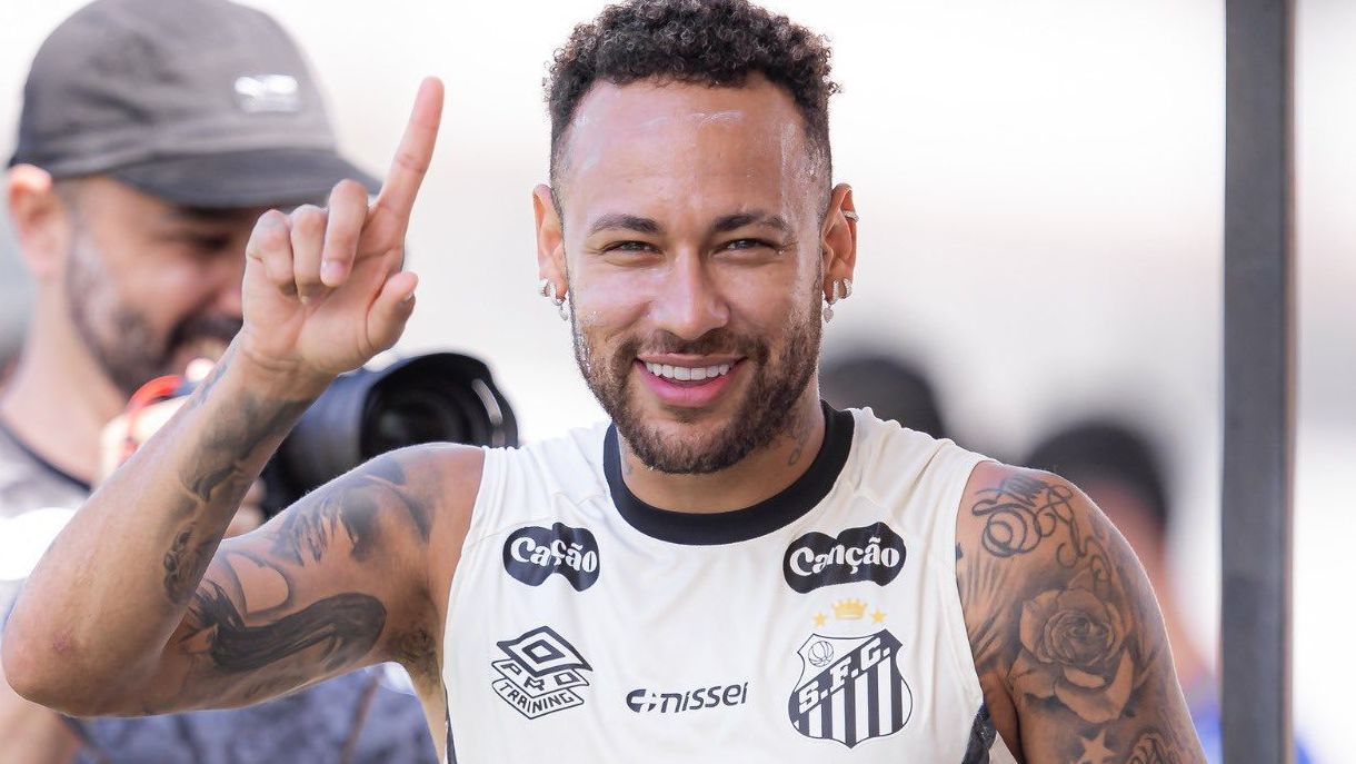 Santos disputa jogo-treino durante Data Fifa, e Neymar aprova atuação: 'Bom para adquirir ritmo'