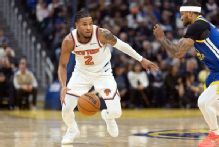 Knick guard Miles McBride returns from core injury vs. OKC