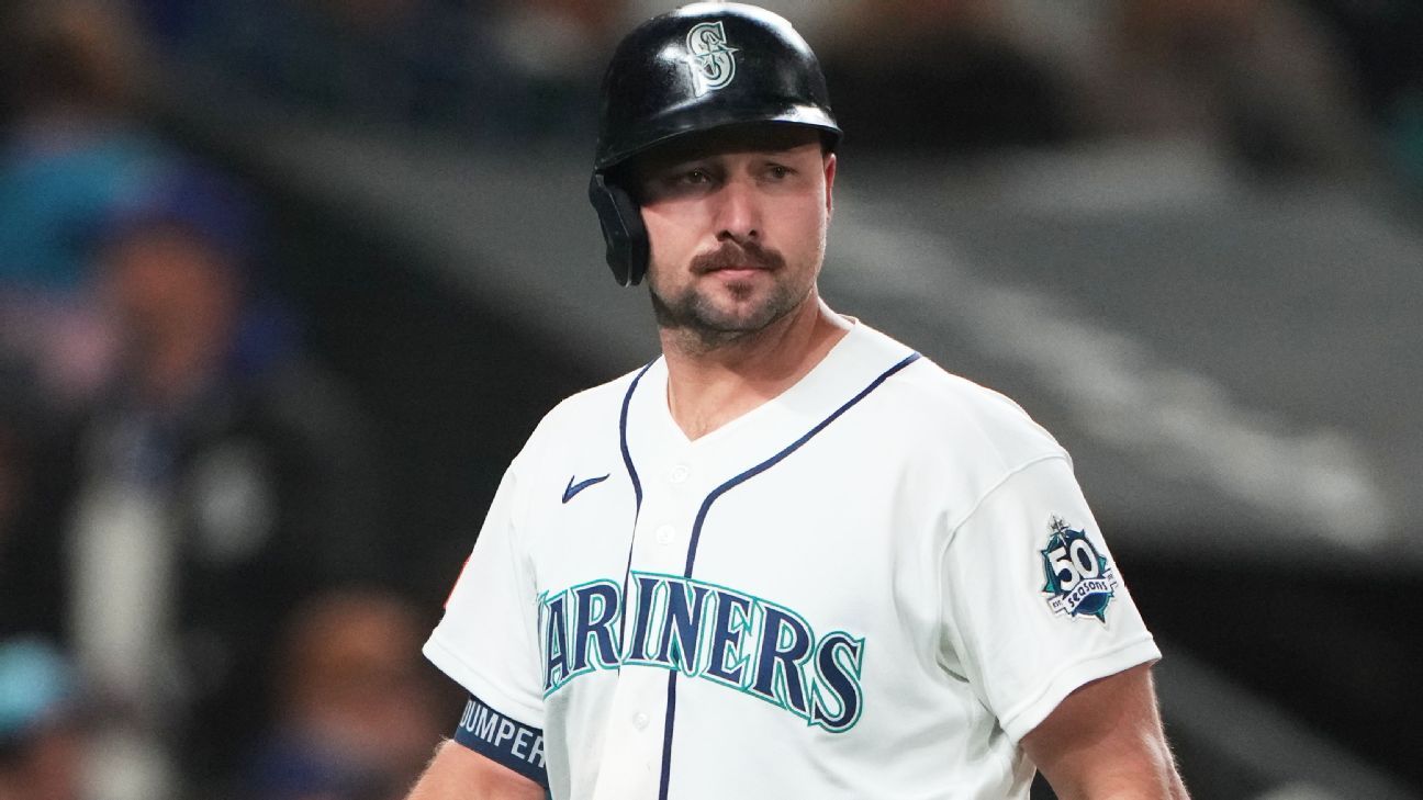 Cal Raleigh Out of Mariners Lineup Following 10 Strikeouts in Opening Series