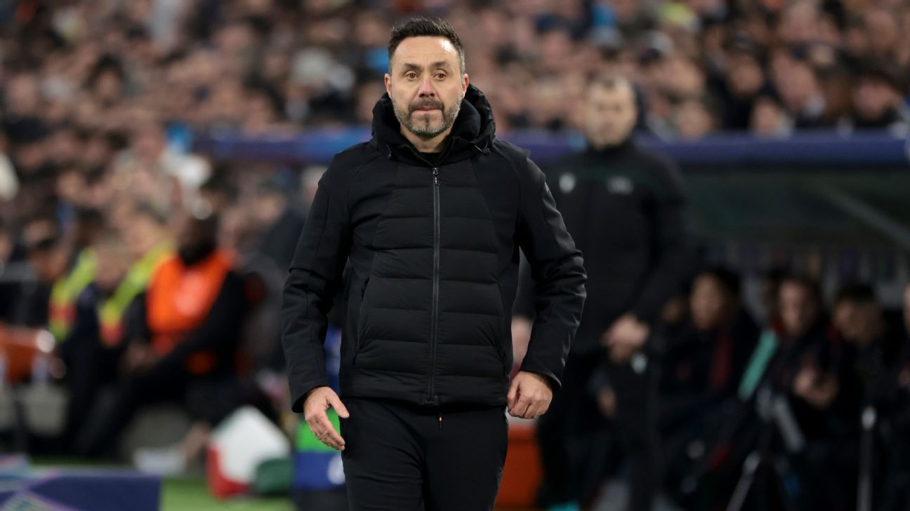 Tottenham appoint Roberto De Zerbi as Igor Tudor's replacement - ESPN