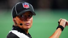 Woman to officiate NFL games sues for reinstatement, damages