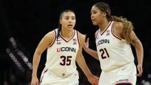 UConn's Strong, Fudd headline women's Wooden Award finalists, All-Americans