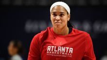 Dream's Brionna Jones has knee surgery, uncertain for start of season