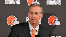 Browns HC Todd Monken misses coaches photo for haircut