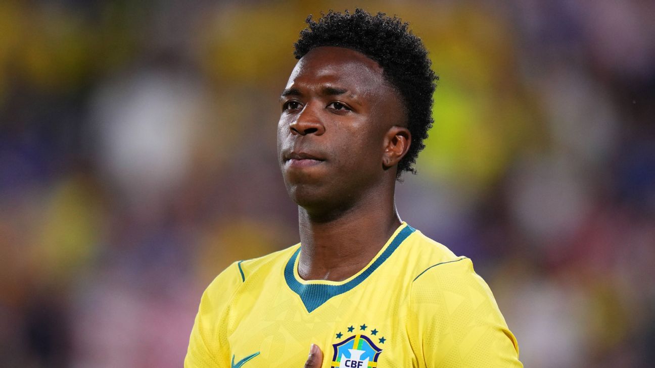 Real Madrid's Vinicius Junior could be rested to manage workload - Alvaro Arbeloa