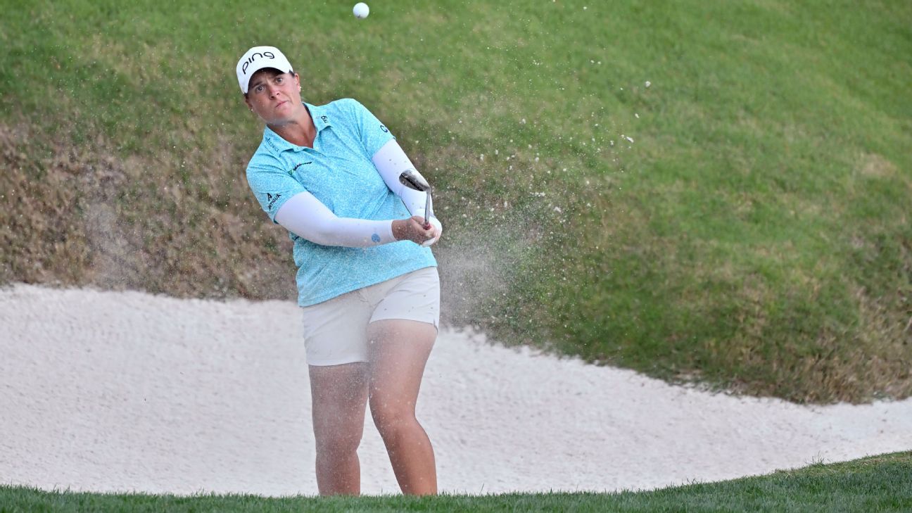 Coughlin takes 2-shot lead into final round at Aramco Championship