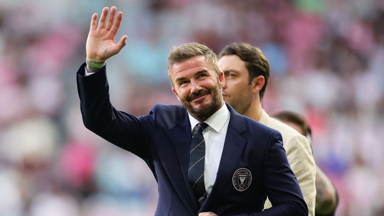 Beckham: Inter Miami stadium 'dream come true'