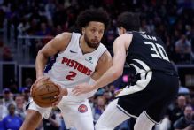 Cade Cunningham has double-double in return as Pistons rout Bucks