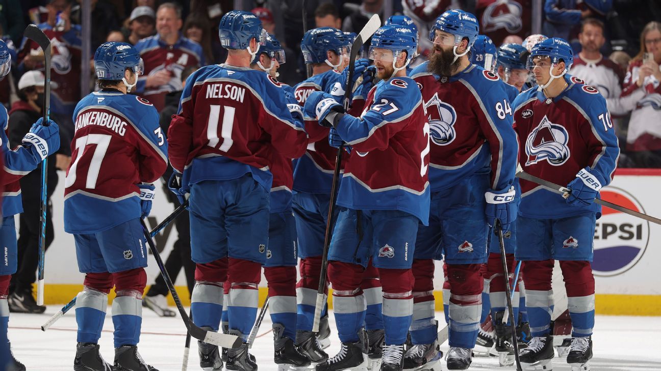Avs clinch NHL's top seed with 3-1 win vs. Flames