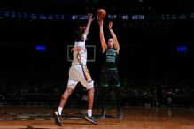 Celtics tie NBA record with 29 3s; clinch No. 2 seed