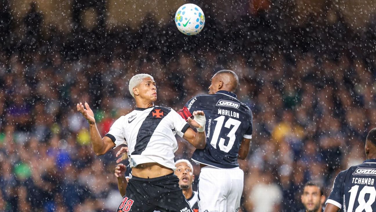 Vasco sai na frente contra o Remo, mas vacila no fim e empata mais uma vez no Brasileirão