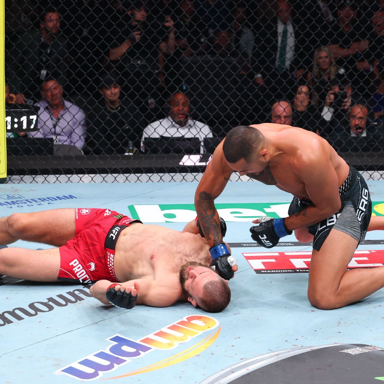 Carlos Ulberg's KO victory