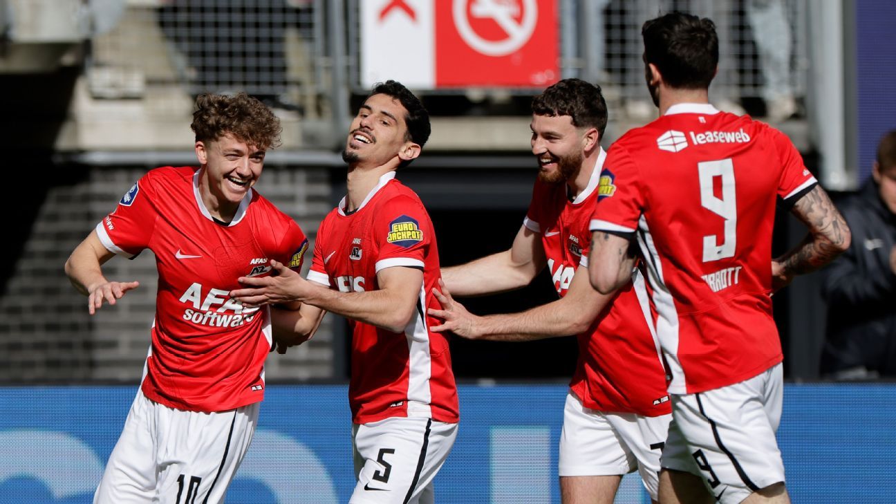 Mijnans bezorgt AZ zorgeloze zege op Heerenveen