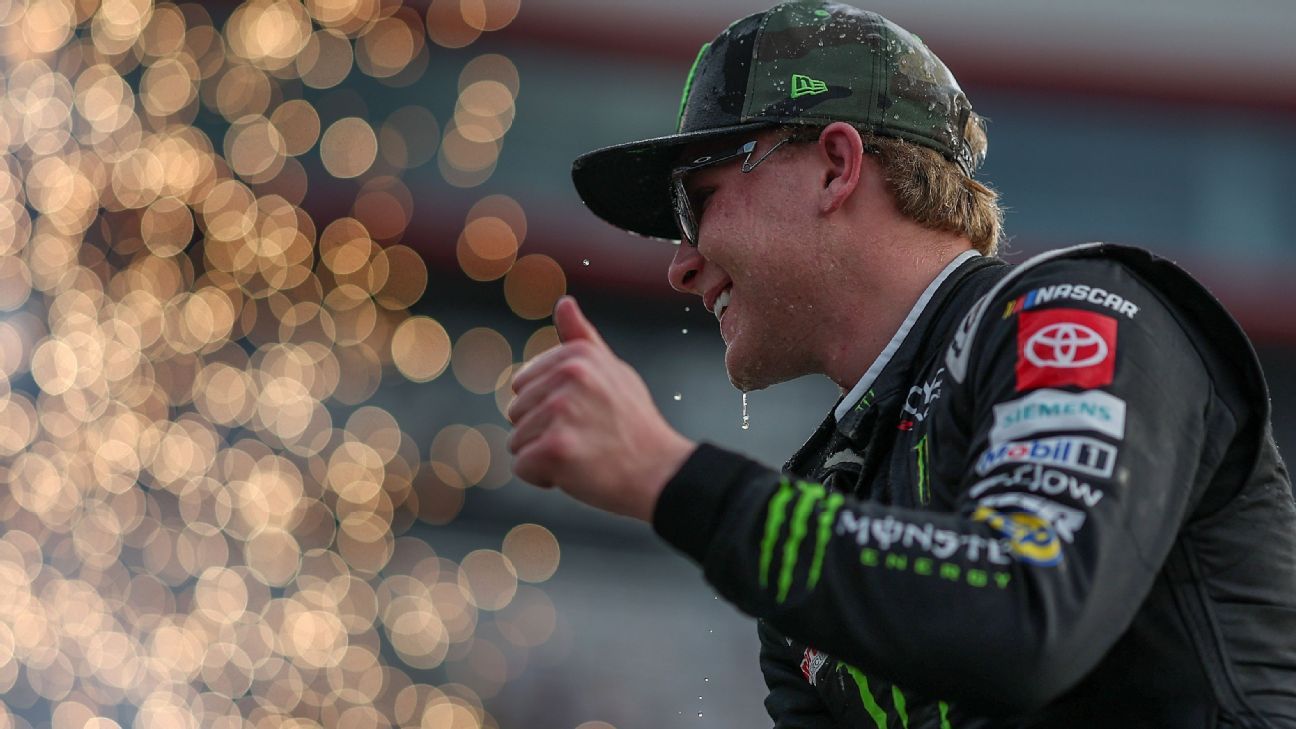 Gibbs family revels in Ty's 1st Cup Series victory