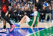 Cooper Flagg's season ends with ankle sprain in Mavs' finale