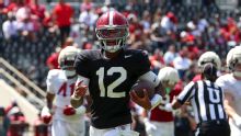 Alabama QB Keelon Russell fuels offense in spring game