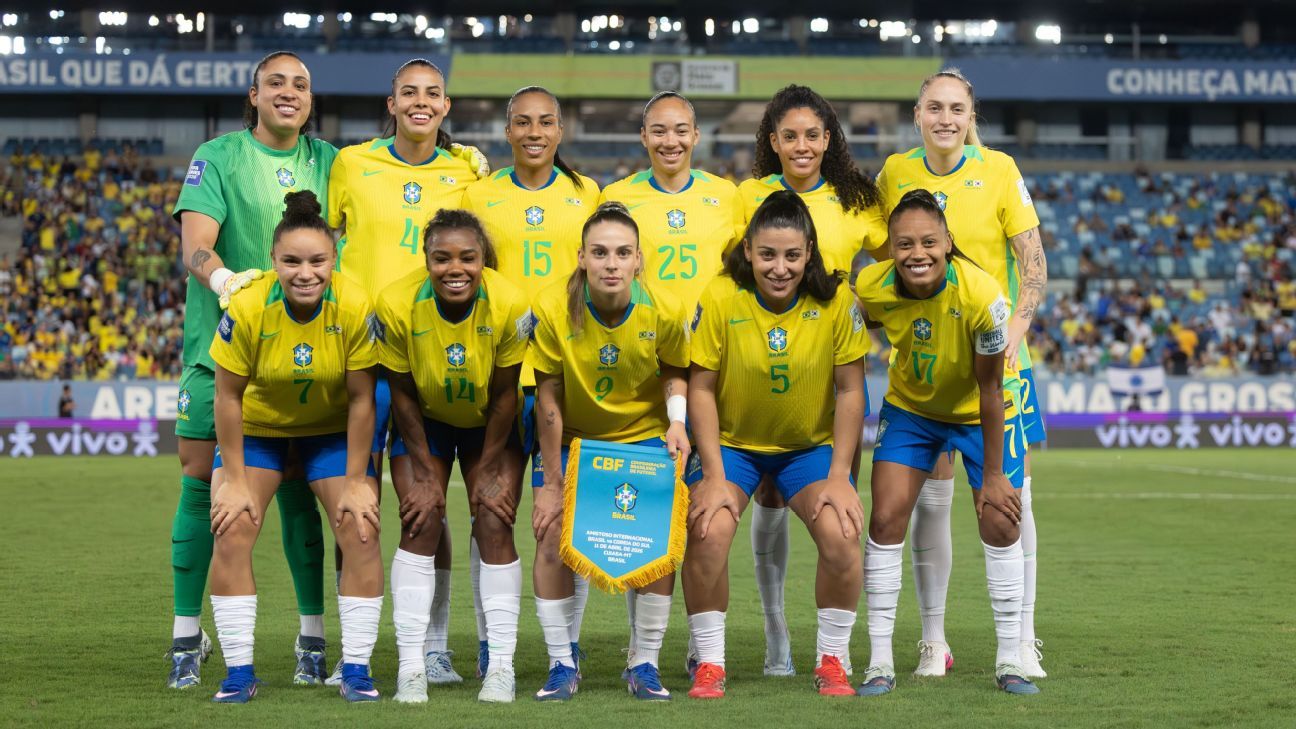 Seleção feminina encerra preparação para duelo contra Zâmbia sem três atletas do Corinthians
