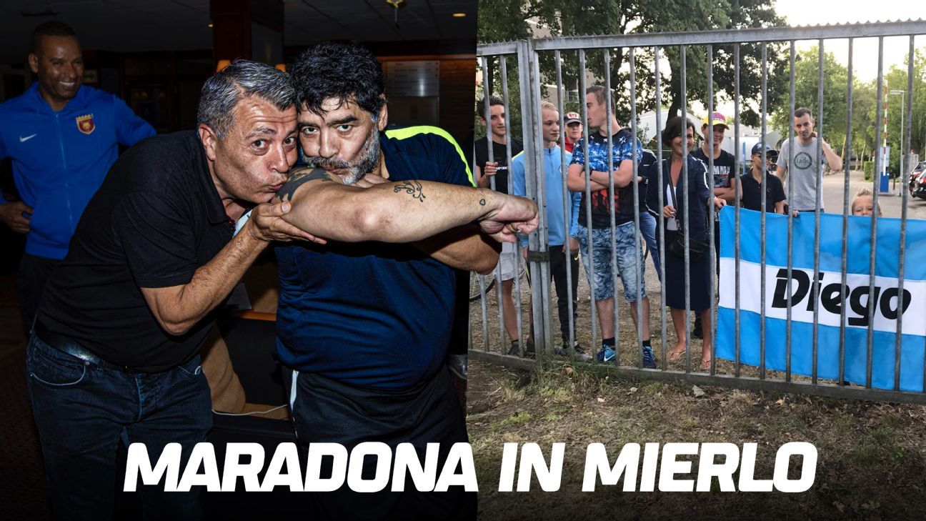 Bier en sigaren met Maradona in het Brabantse Mierlo: 