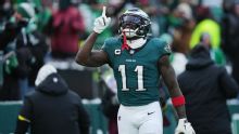 Eagles: A.J. Brown quiere seguir pese a fichaje de Wicks, dice GM