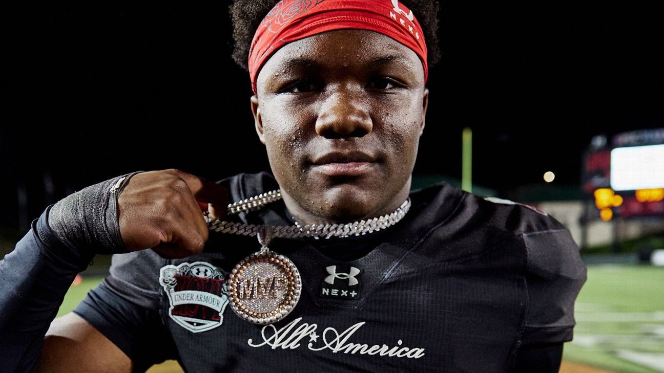 Ranking the top 25 college football recruits regar...